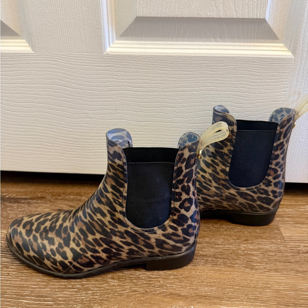 Sam Edelman Tinsley Rain Boots in Leopard, Women’s Size 8 - Picture 3 of 6